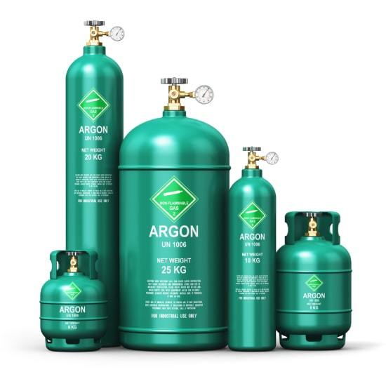 Bình Khí Argon, Đồng Hồ Khí Argon và Các Thiết Bị, Phụ Kiện Cho Khí Argon